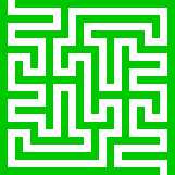 Maze with a long path